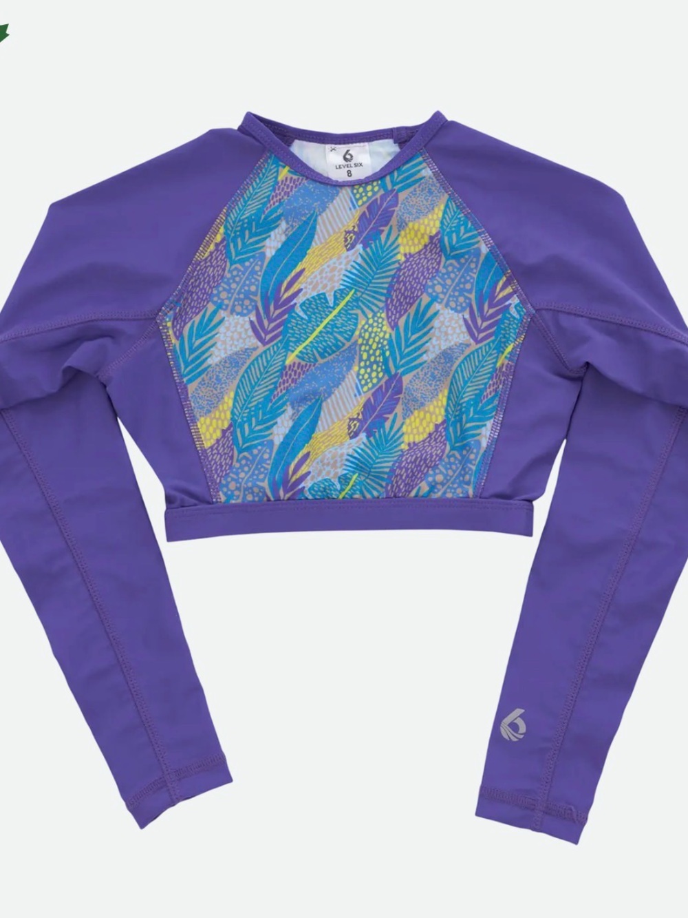 Level six girls sun shirt/rash-guard - size 8